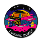 Preview: Cosmic Quest Official Geocoin and Tag Set