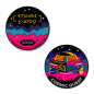 Preview: Cosmic Quest Official Geocoin and Tag Set