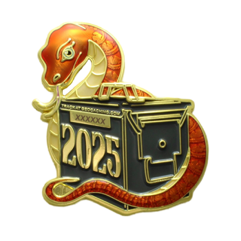 Year of the Snake Geocoin