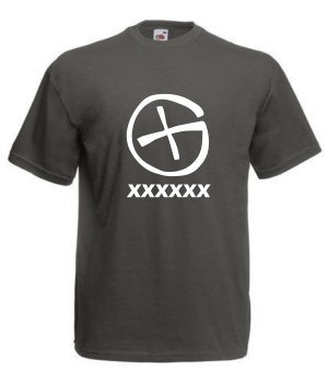 T-Shirt witht GX-Logo and Tracking Nummer