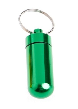 Small Aluminum Capsule - Green