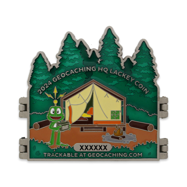 2024 Lackey Geocoin & Tag Set - Matt Silber