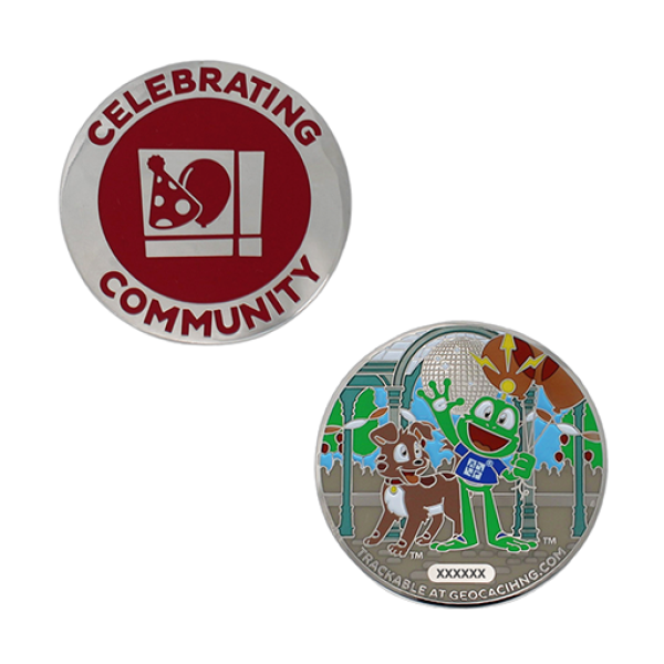 2025 Celebrating Community Geocoin