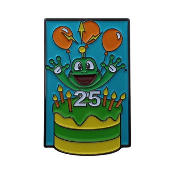 Celebrating 25 Years Group Project Geocoin