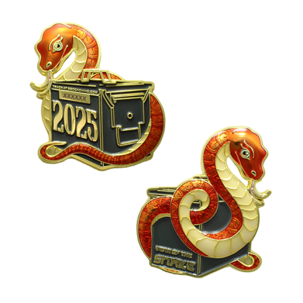 Year of the Snake Geocoin