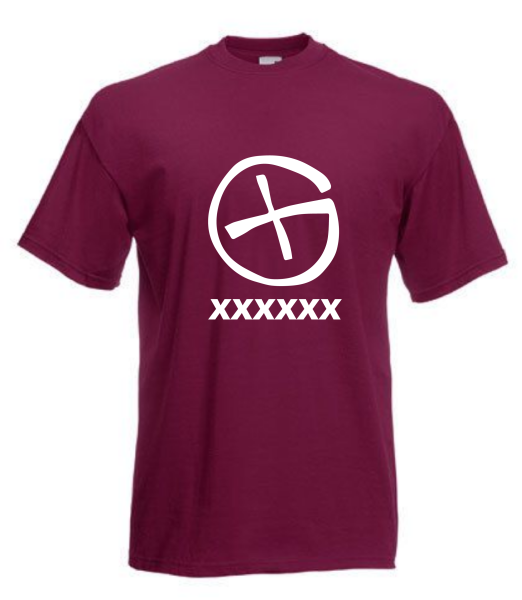 T-Shirt witht GX-Logo and Tracking Nummer