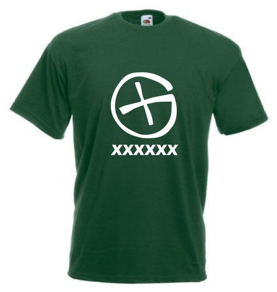 T-Shirt witht GX-Logo and Tracking Nummer